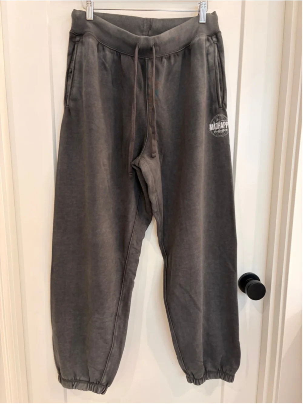 GAP x Madhappy Sweatpants Charcoal Grey Size Medium (Unisex) NWT - Picture 1 of 5